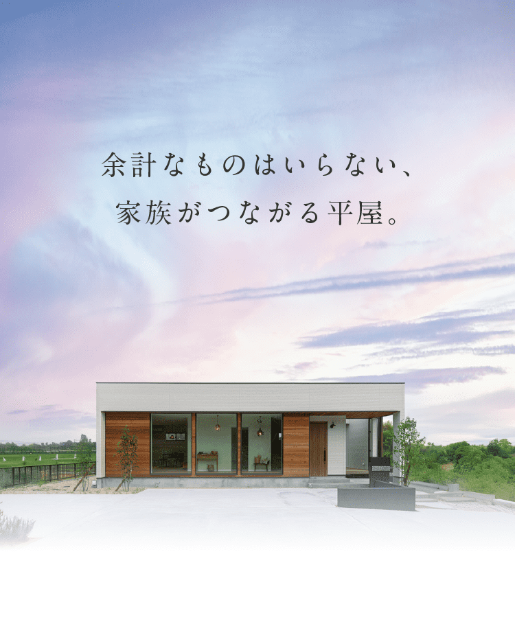 LDK 平屋のメインビジュアル